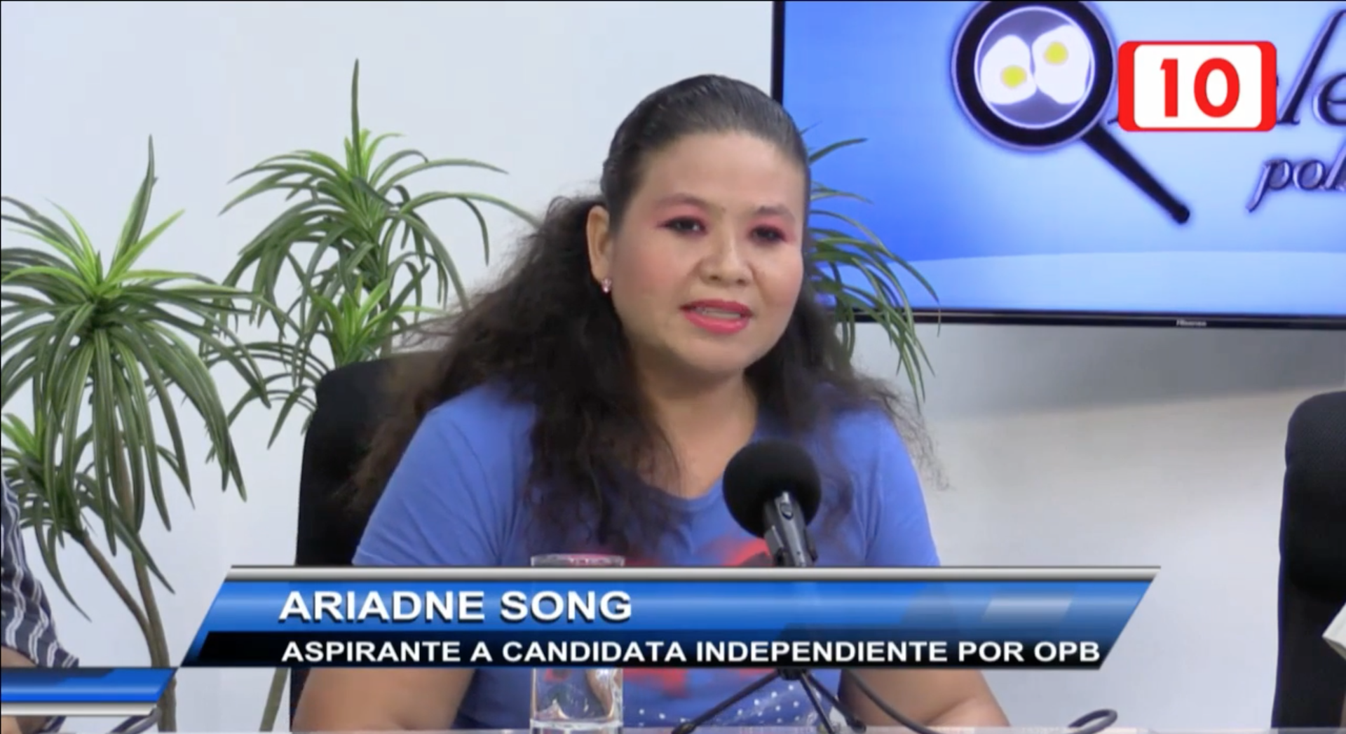 Entrevista con Ariadne Song aspirante a candidata independiente por OPB