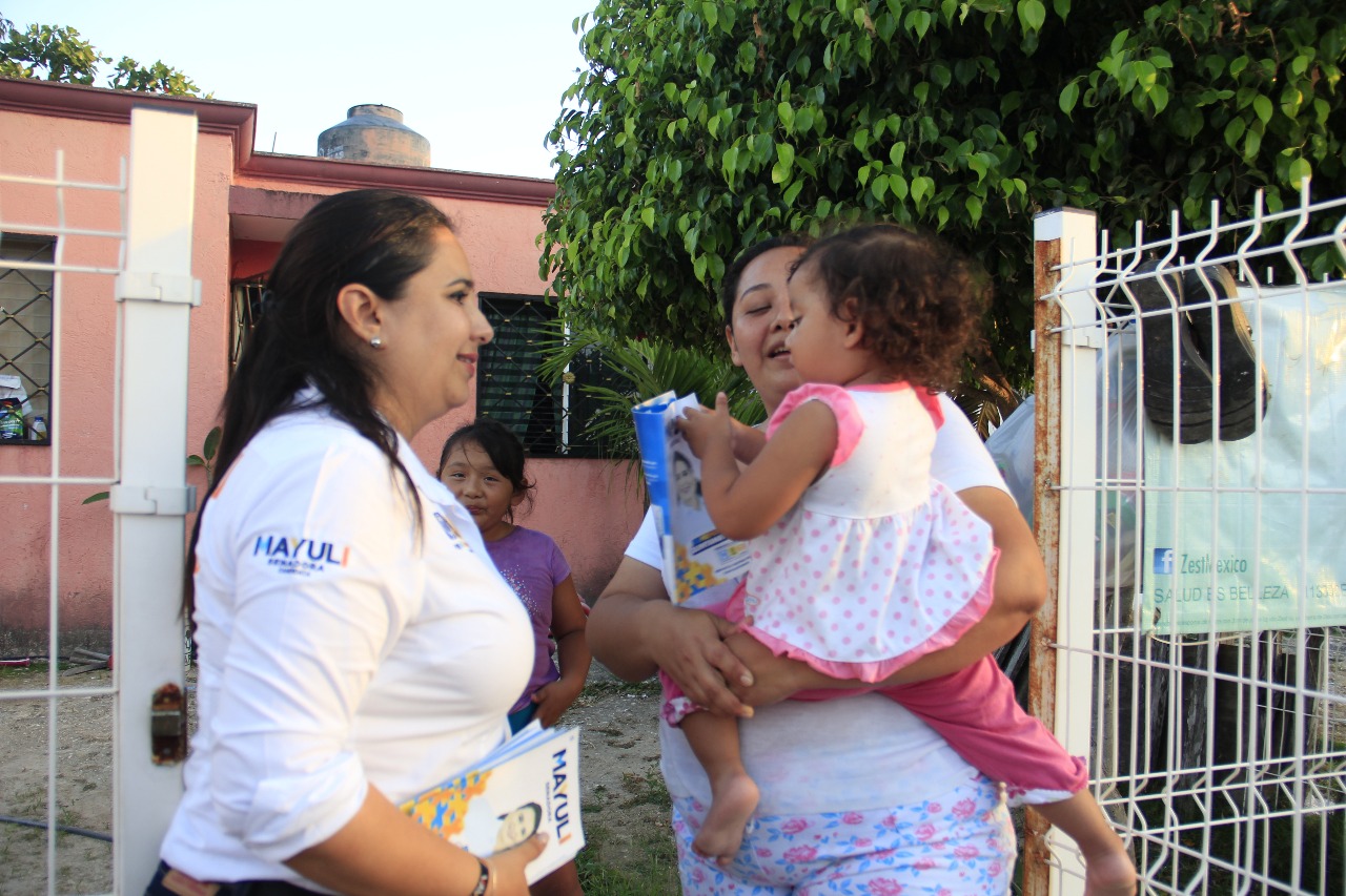 Haremos realidad el “Pacto por la Primera Infancia”, dice Mayuli Martínez