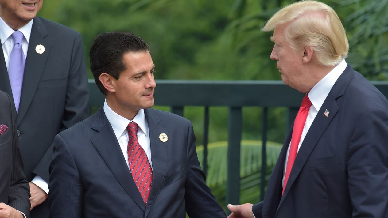 TRUMP Y PEÑA ‘REAVIVAN’ LA DISCUSIÓN POR EL MURO