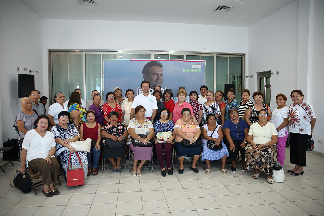 MI COMPROMISO ES QUE USTEDES SIGAN SIENDO PILAR FUNDAMENTAL DE NUESTRA HISTORIA: PEDRO JOAQUIN