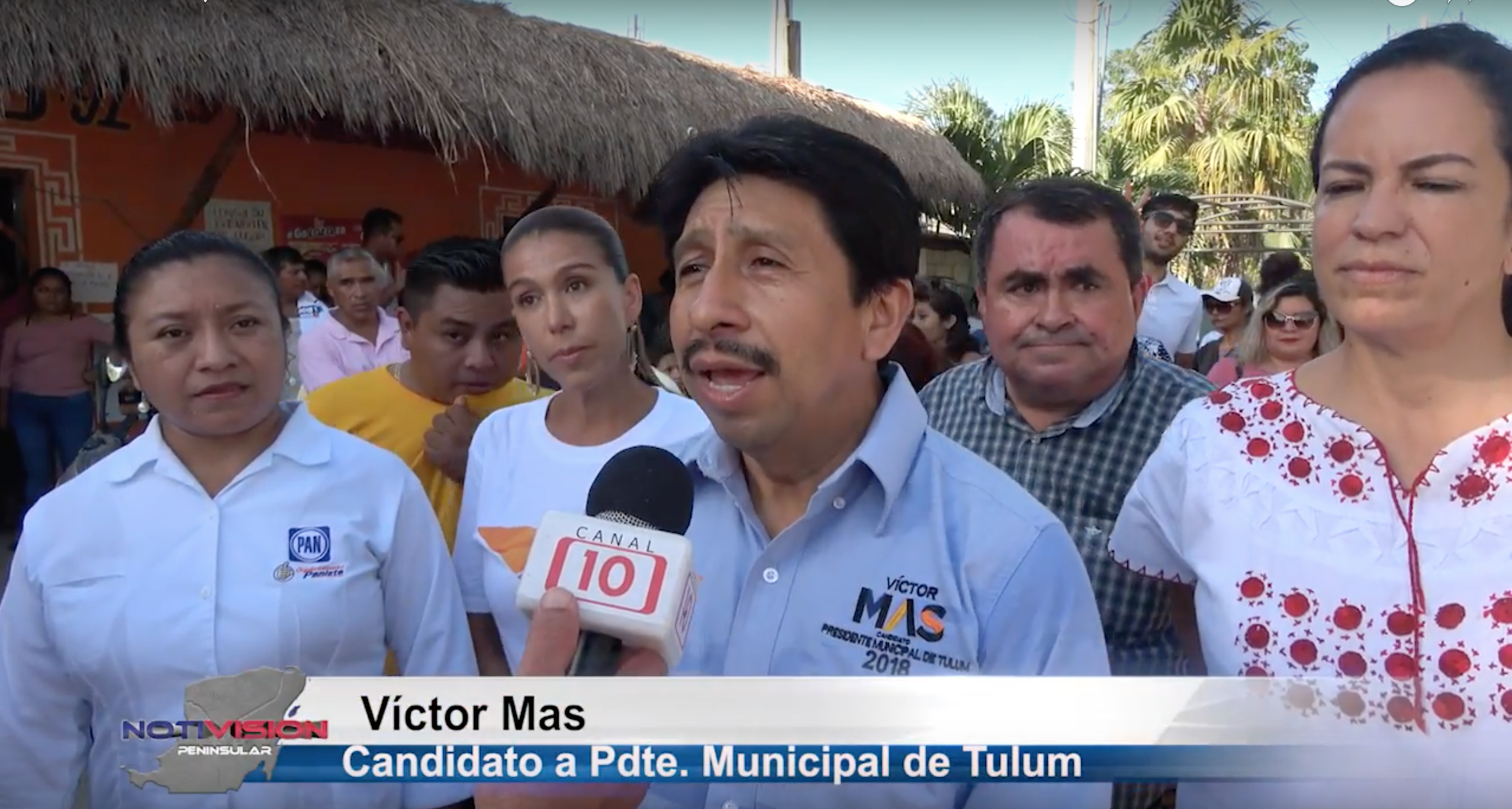 VICTOR MAS, VA CON TODO EN BUSCA DE LA PRESIDENCIA MUNICIPAL DE TULUM
