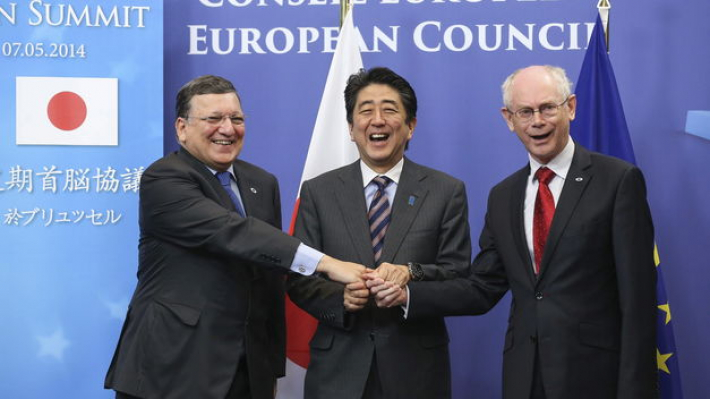 CONTRA LA GUERRA DE TRUMP: JAPÓN Y LA UE FIRMAN TRATADO DE LIBRE COMERCIO