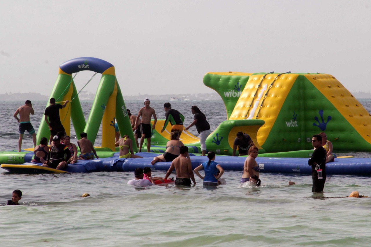 Cancún con nuevo atractivo turístico para este verano; FLOAT FUN CANCUN / WIBIT