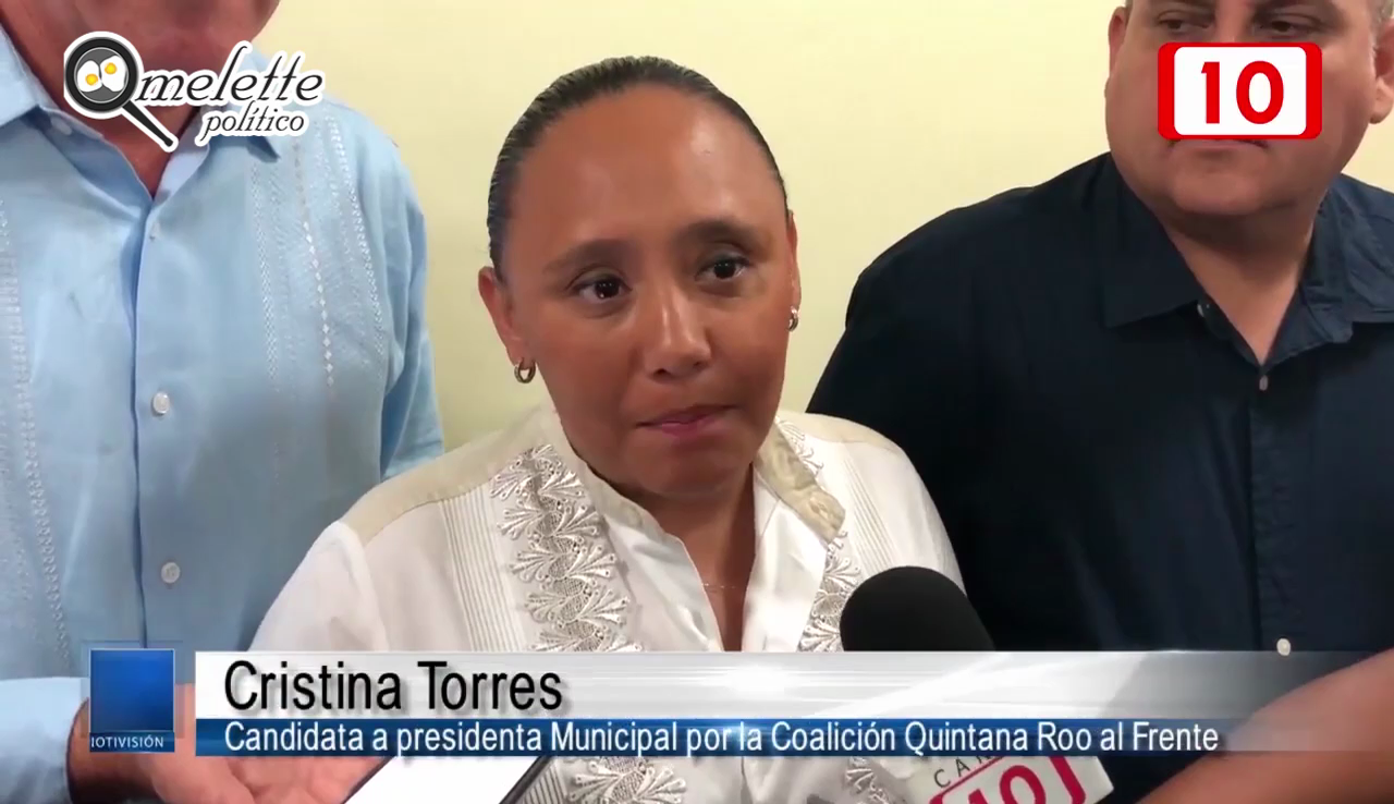 Cárdenas desleal, dice Cristina Torres