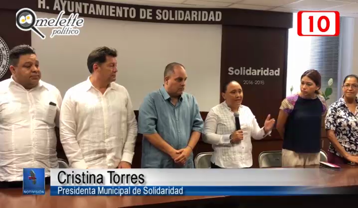 Regresa Cristina Torres a la Presidencia