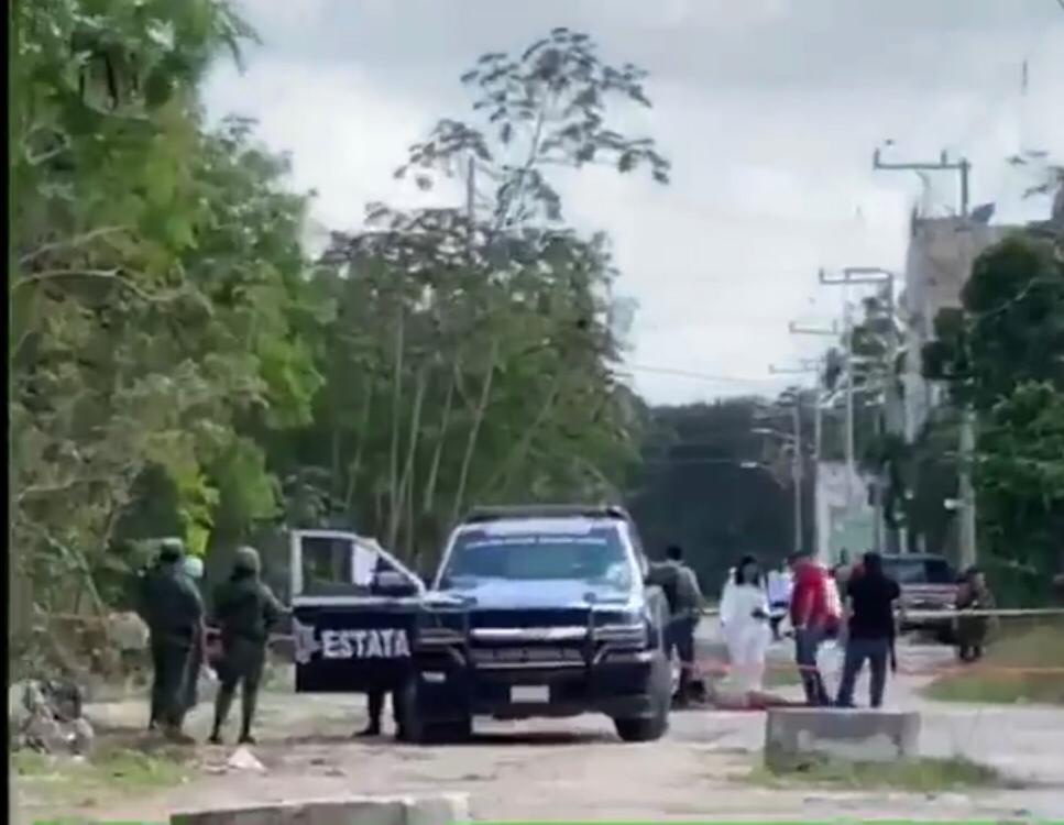 CAPELLA ‘OREA‘ HELICÓPTERO DE LA POLICÍA ESTATAL TRAS DOS EJECUCIONES Y UN BALEADO