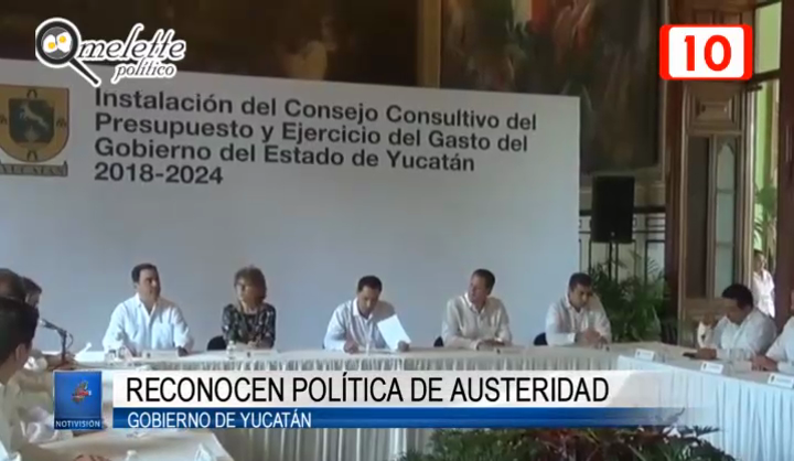 Reconocen política de austeridad del gobierno Estatal