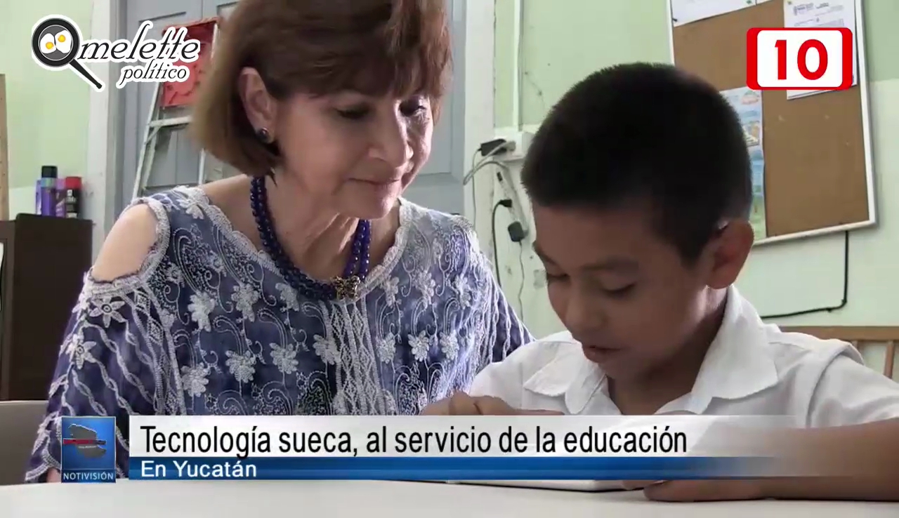 Tecnología sueca, al servicio de la educación en Yucatán