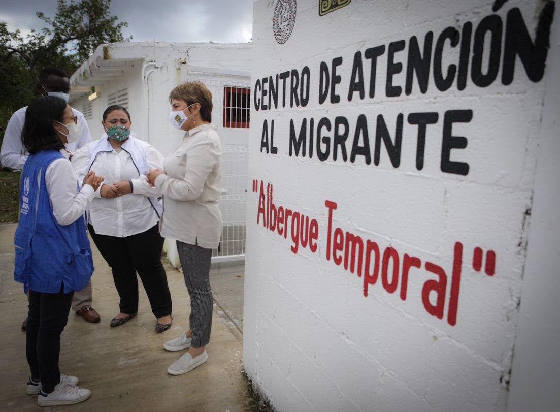 Con hechos consolida el Gobierno de Solidaridad la atención integral a migrantes