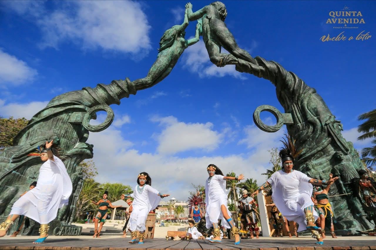 El parque Fundadores recuerda los más de 100 años de historia del municipio