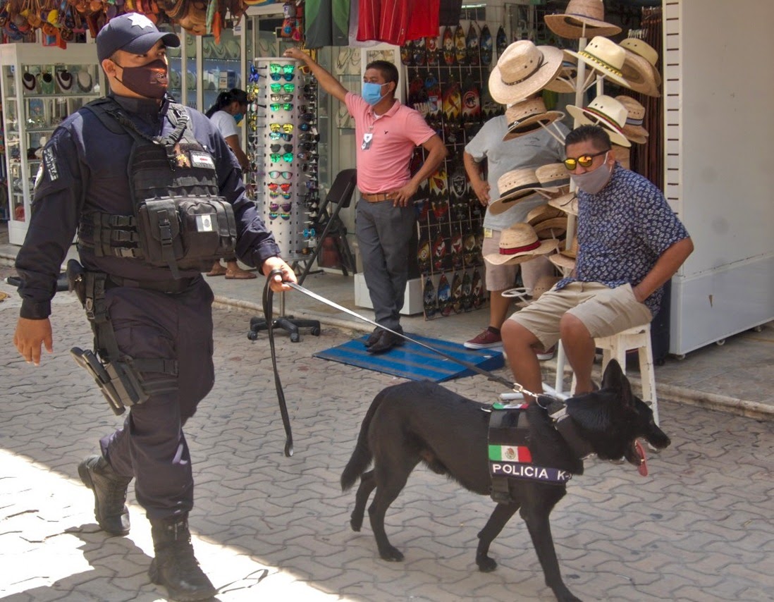 Policía municipal y Guardia Nacional reanudan recorridos de proximidad social