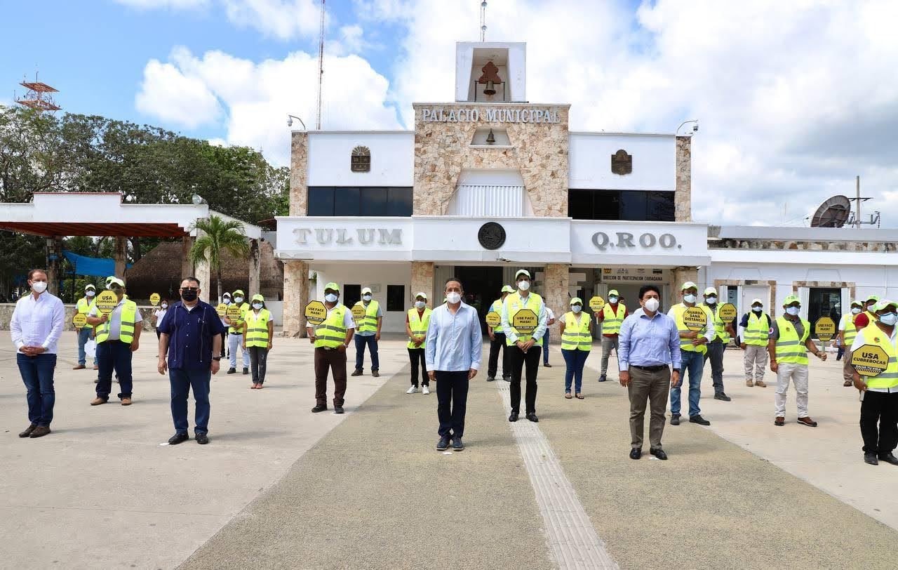 El Caribe Mexicano fortalece acciones para prevenir contagios y se deben respetar: Carlos Joaquín