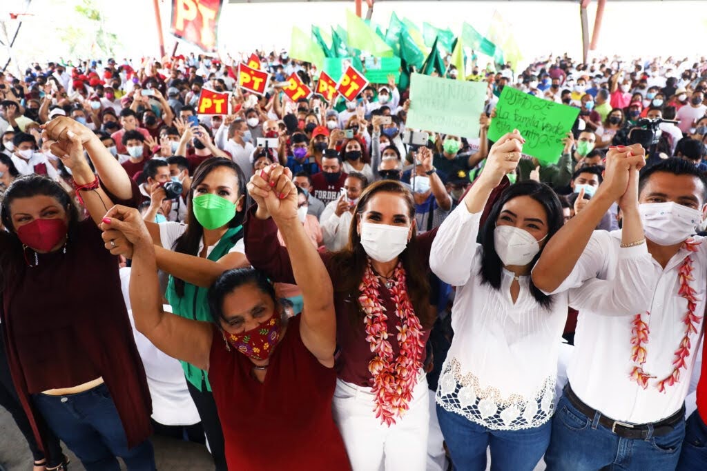 ARRANCA CAMPAÑA DE LA CANDIDATA MARA LEZAMA EN CANCÚN