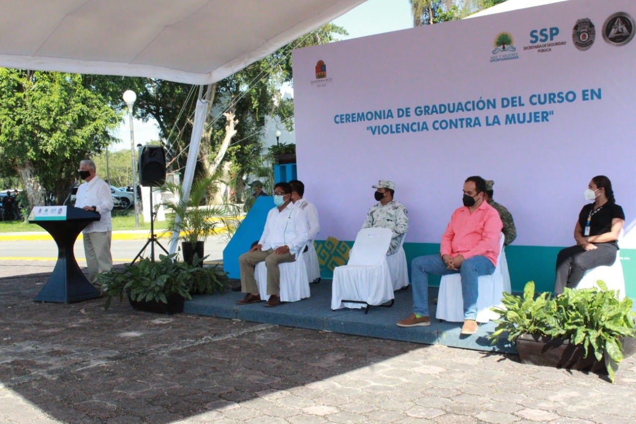 Se realizó la clausura del  curso denominado violencia contra la mujer.