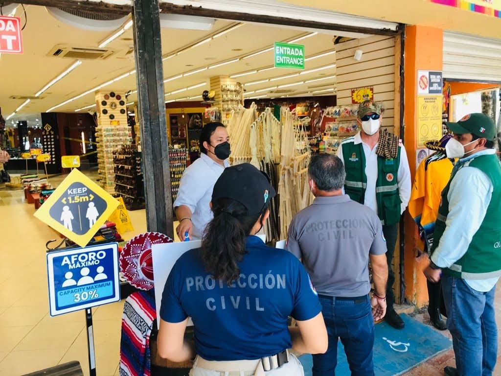 PERMANECEN LABORES DE PREVENCIÓN CONTRA COVID-19 EN TULUM