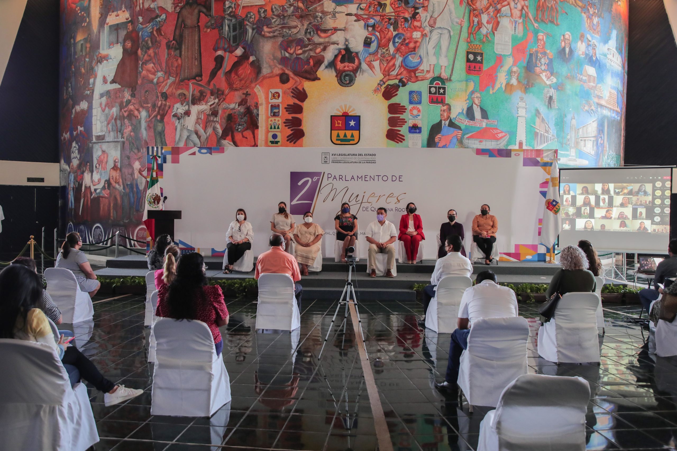 Inauguran el Segundo Parlamento de Mujeres de Quintana Roo