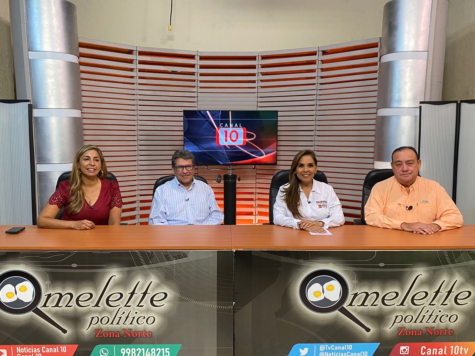 Entrevista con Mara Lezama, Marybel Villegas y Ricardo Monreal