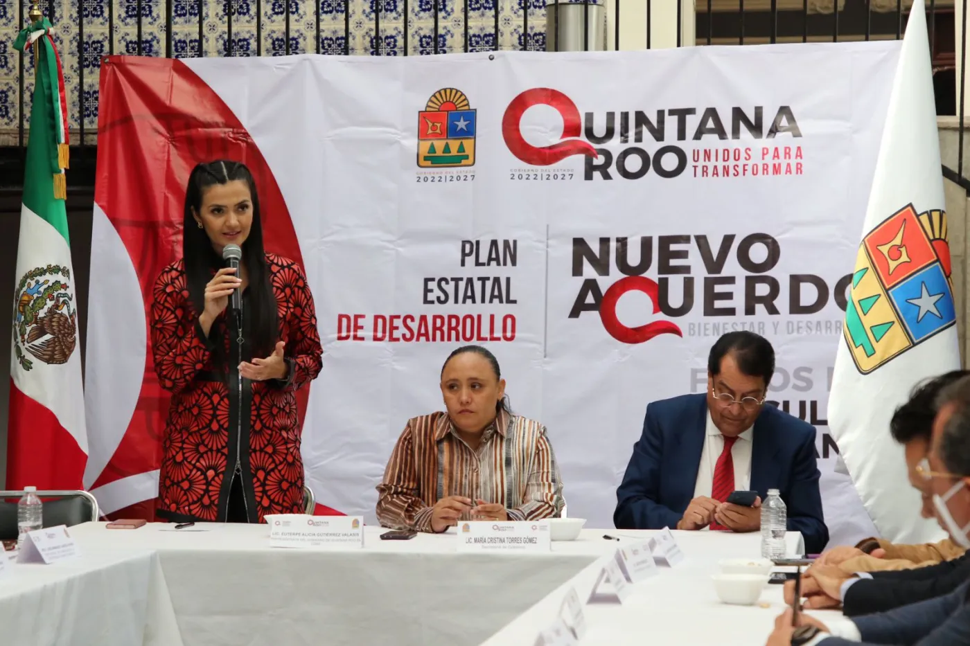 Presentan el Nuevo Acuerdo por el Bienestar y el Desarrollo de Quintana Roo