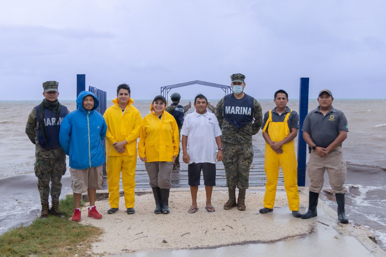 Con acciones preventivas en Punta Allen se atendió a las familias