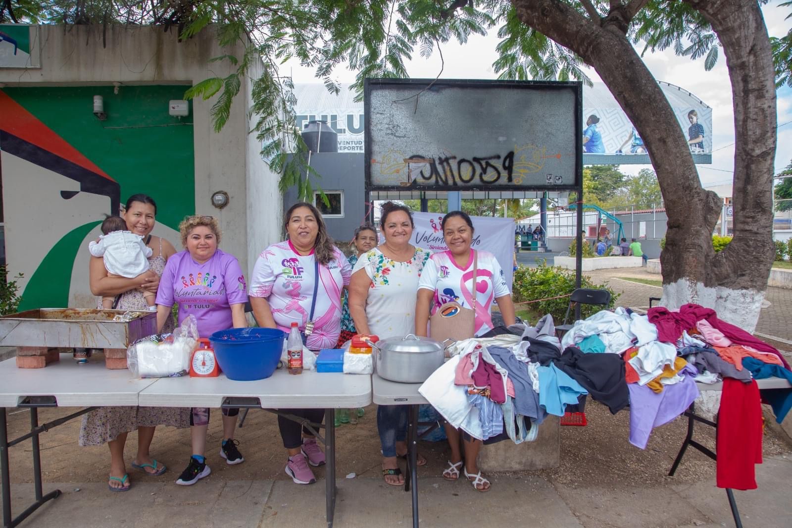 Firme trabajo de del voluntariado del DIF