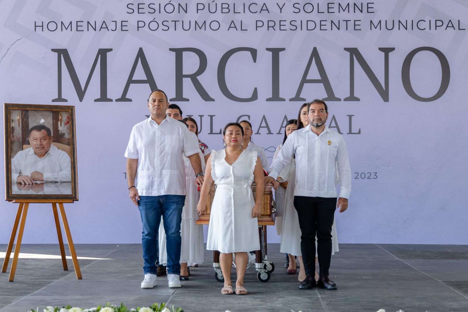 Histórico homenaje a Marciano Dzul en Tulum: un pueblo unido despide a su líder