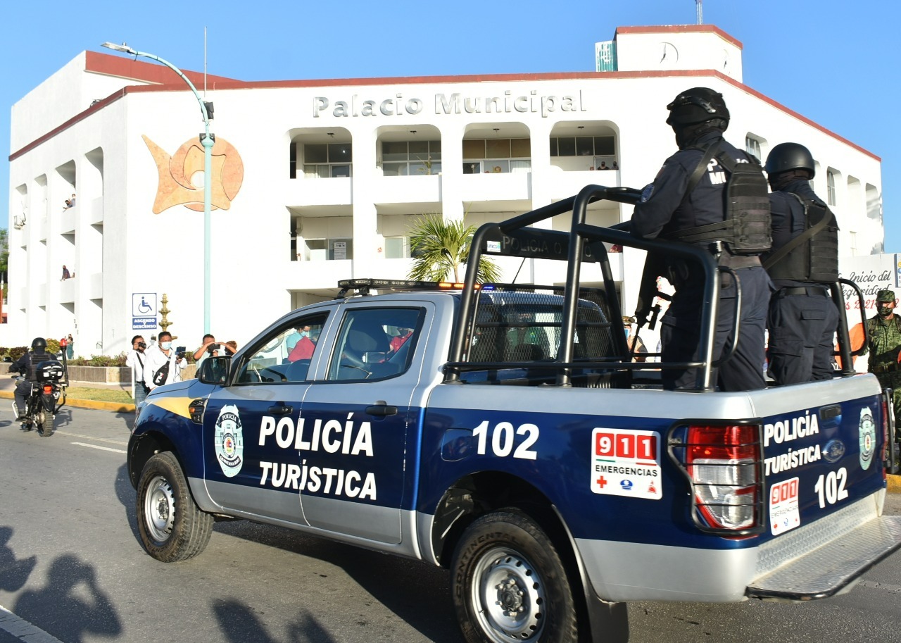 SEGURIDAD PÚBLICA EN OTHÓN P. BLANCO FORTALECIDA EN VACACIONES