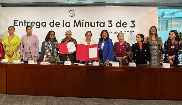 MARYBEL VILLEGAS DEFIENDE EN EL SENADO DERECHOS POLÍTICO-ELECTORALES DE LAS MUJERES