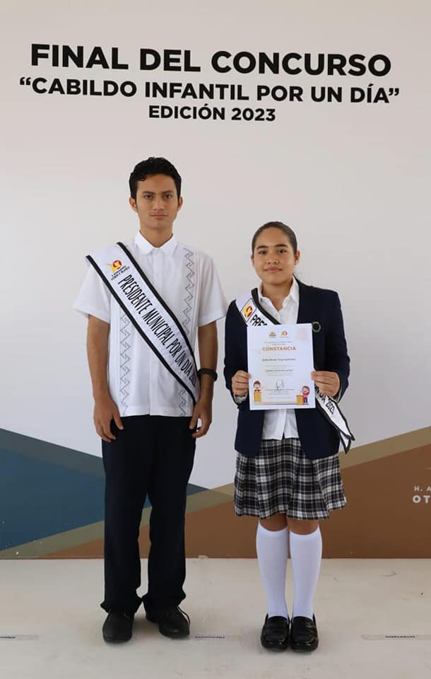 ASHLY NICOLE TREJO GUTIÉRREZ SERÁ LA PRESIDENTA MUNICIPAL INFANTIL 2023 DE OPB