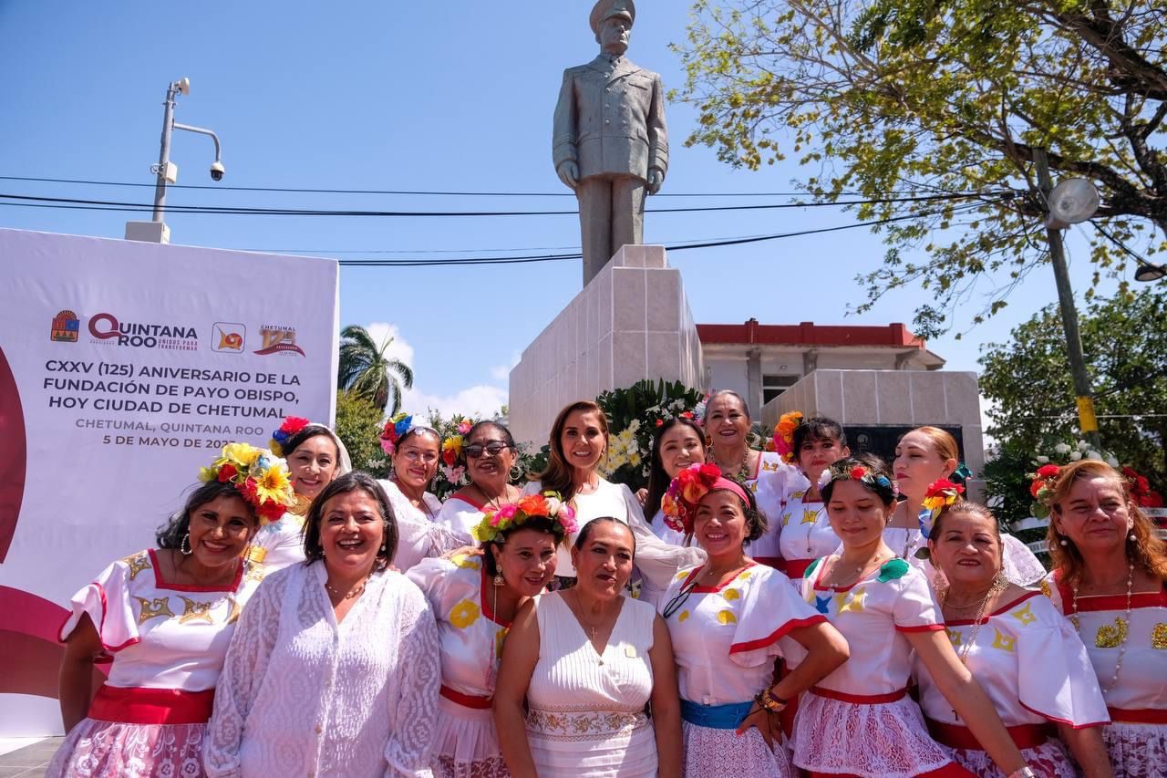 Desde Chetumal, ciudad con historia recobraremos el brillo del sur: Mara Lezama