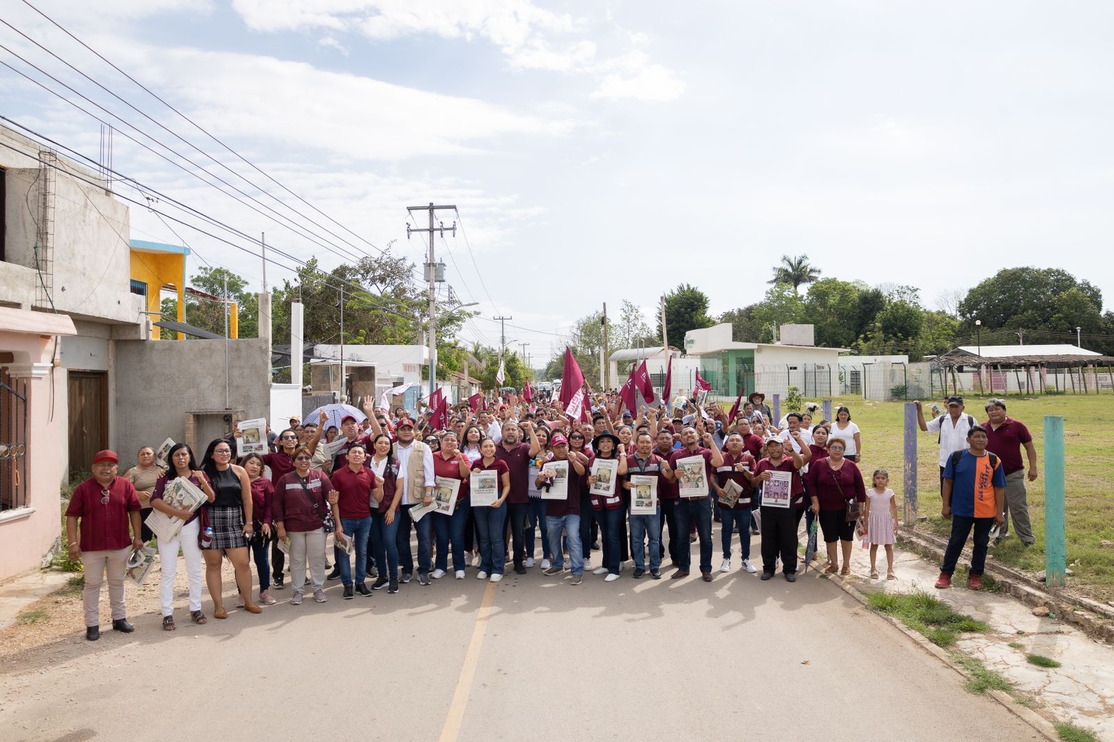 Brigadas de Morena consolidan la 4T en José María Morelos