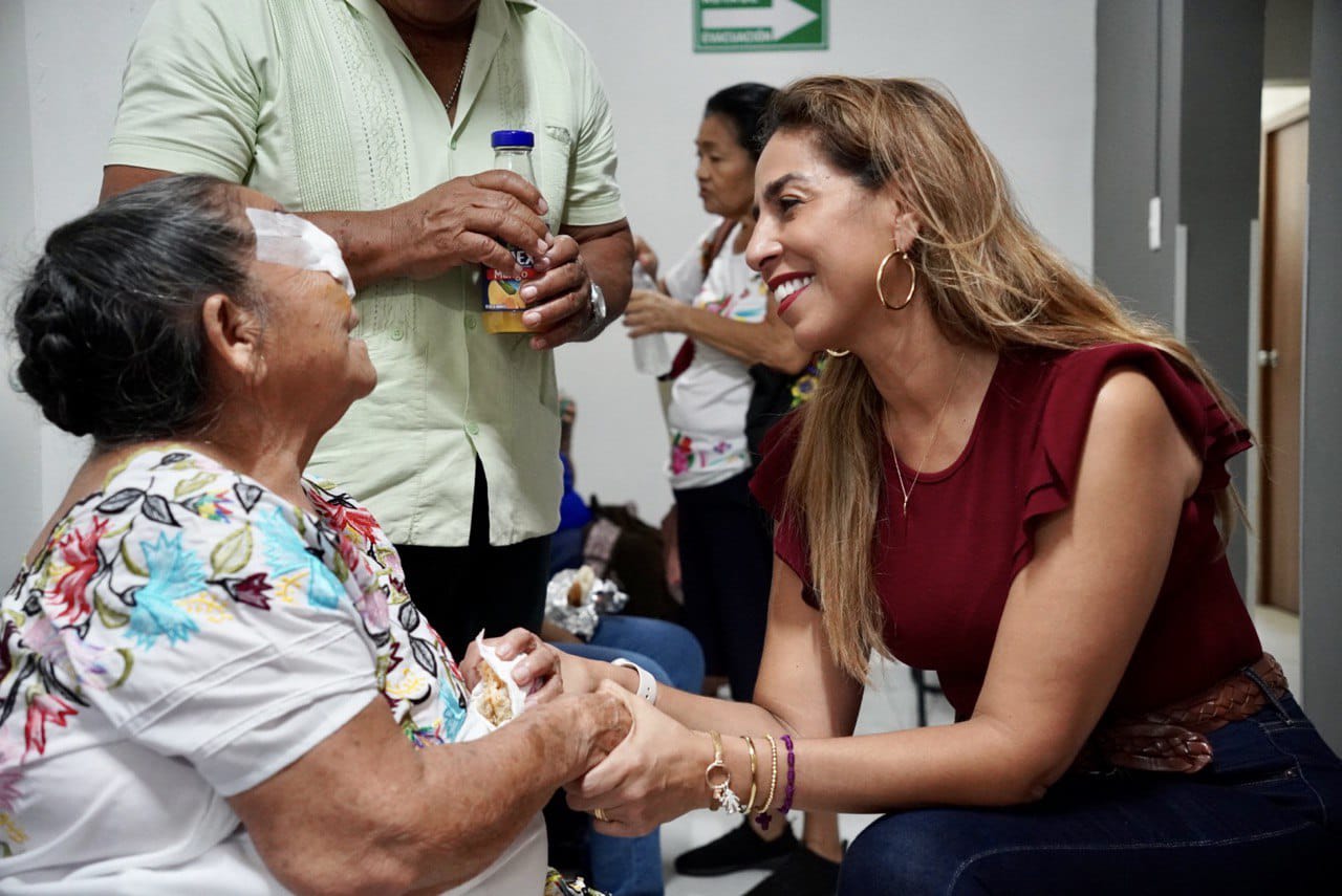 MARYBEL VILLEGAS CUMPLE CON SEGUNDO BLOQUE DE CIRUGÍAS DEL PROGRAMA “ABRE LOS OJOS CON MARYBEL”