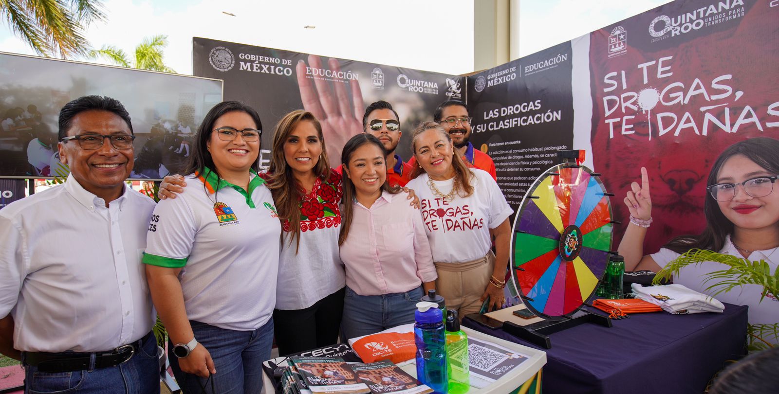 En Quintana Roo trabajamos unidos para cuidar a la juventud: Mara Lezama