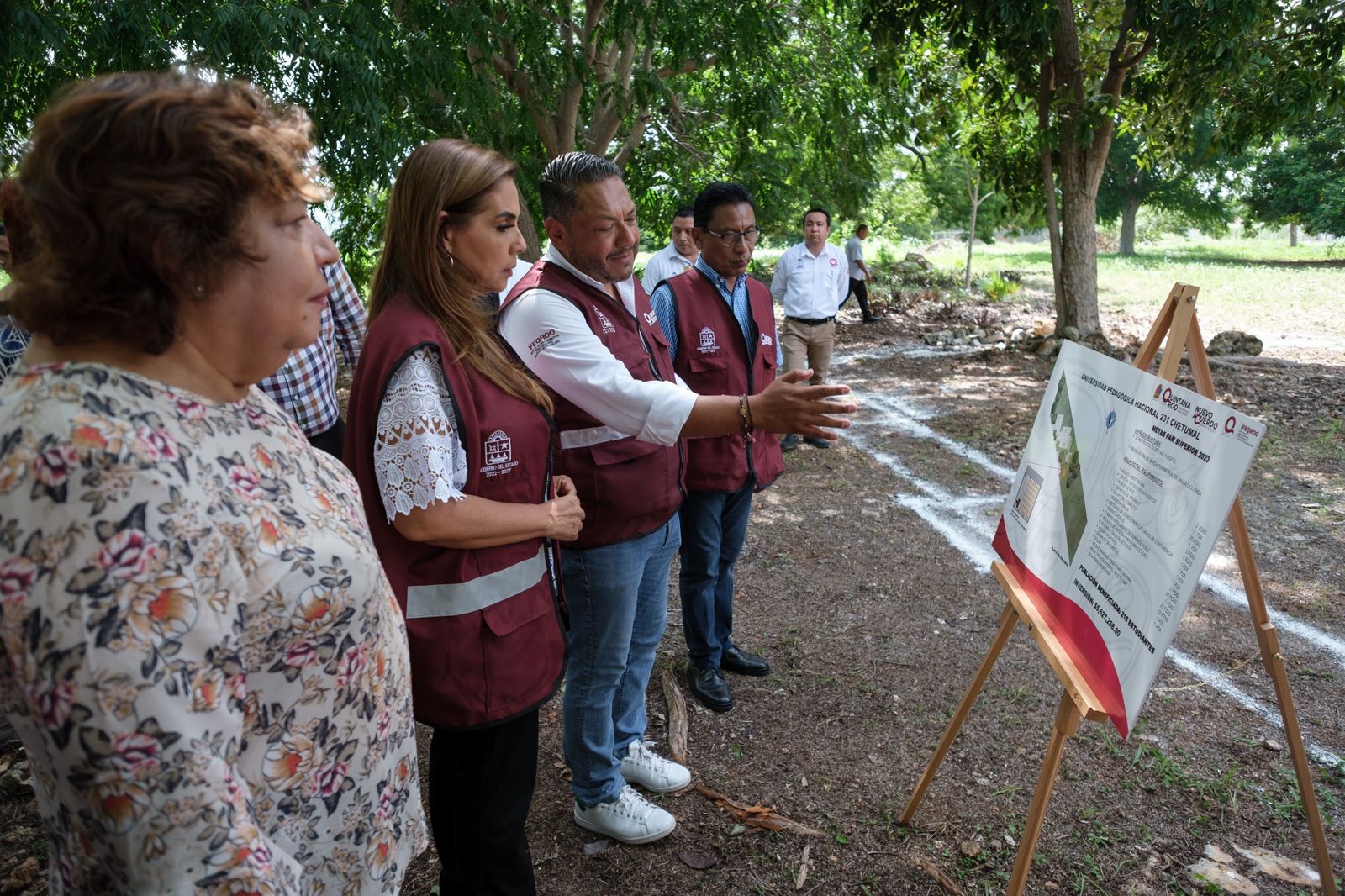 Invierte Mara Lezama en infraestructura educativa en el sur