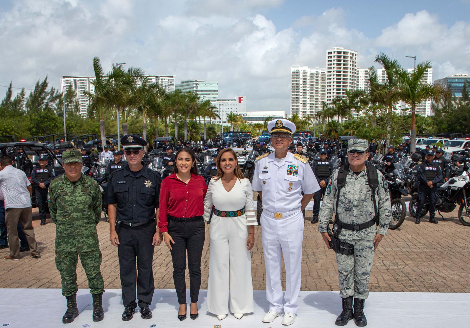 REFORZARÁN SEGURIDAD PÚBLICA: Recibe Felipe Carrillo Puerto nuevas patrullas