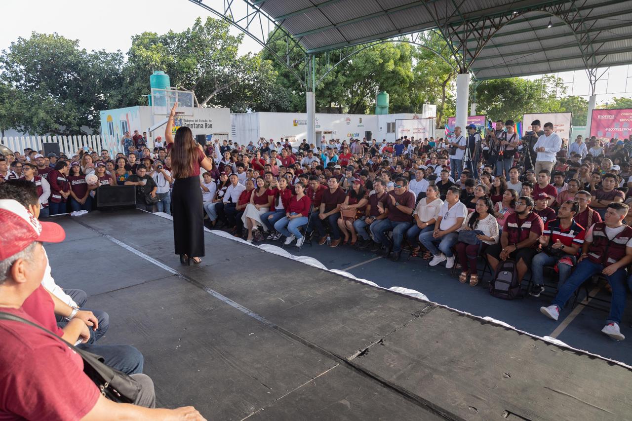 Miles de jóvenes responden al llamado de Morena-Quintana Roo