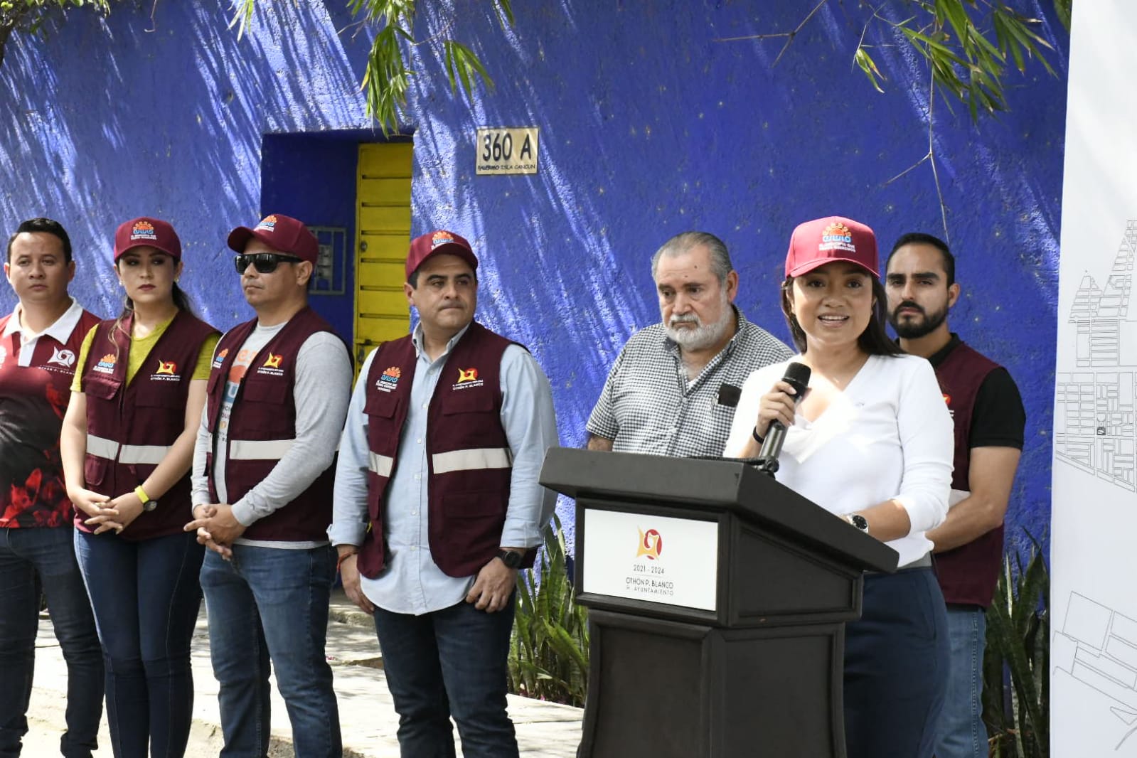 ANUNCIA YENSUNNI MARTÍNEZ INICIO DE NUEVE OBRAS CON INVERSIÓN DE MÁS DE 29 MDP PARA LA CIUDAD CAPITAL