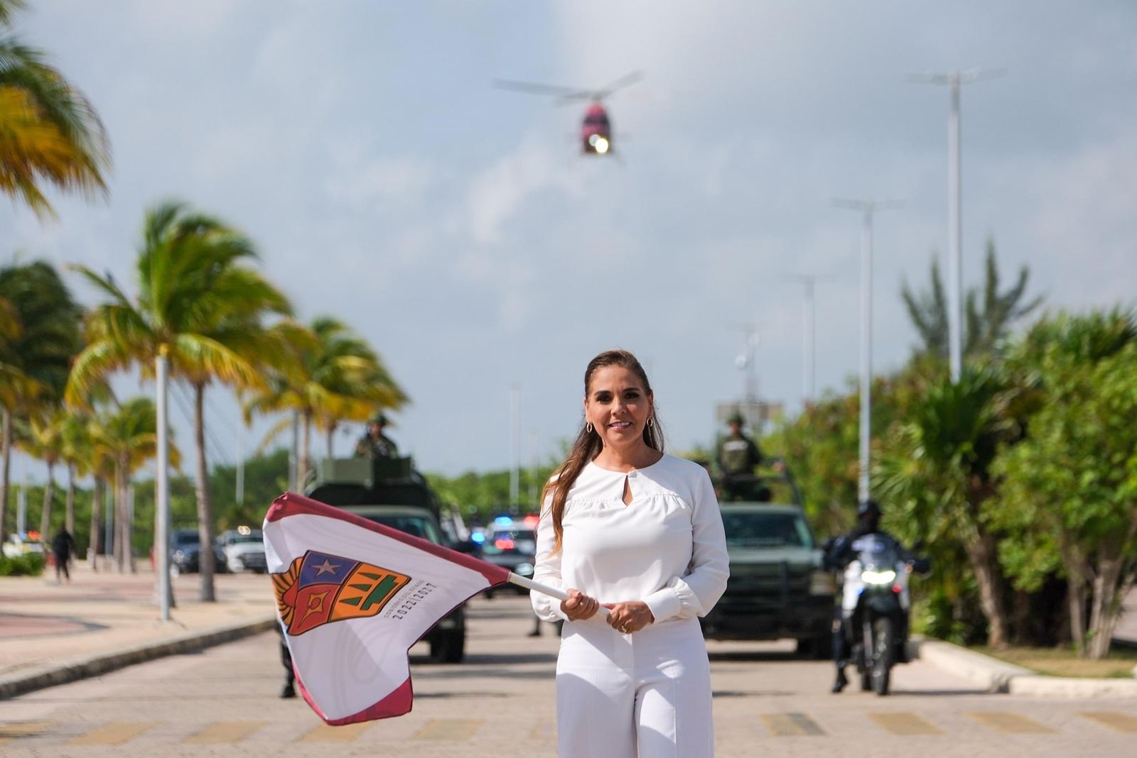 Da Mara Lezama banderazo operativo de Seguridad Vacacional