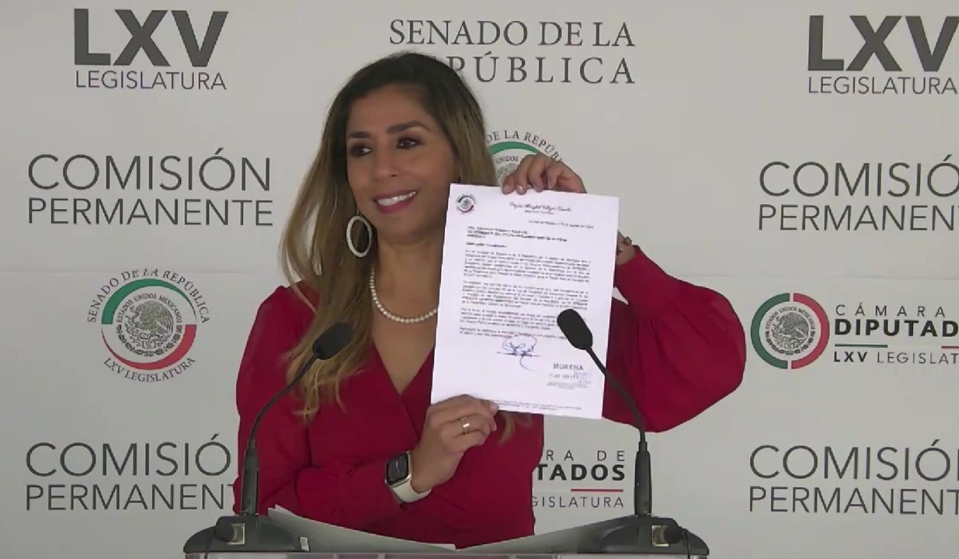 MARYBEL VILLEGAS SE POSTULA PARA LA PRESIDENCIA DEL SENADO CON AMPLIO RESPALDO DE LAS Y LOS LEGISLADORES