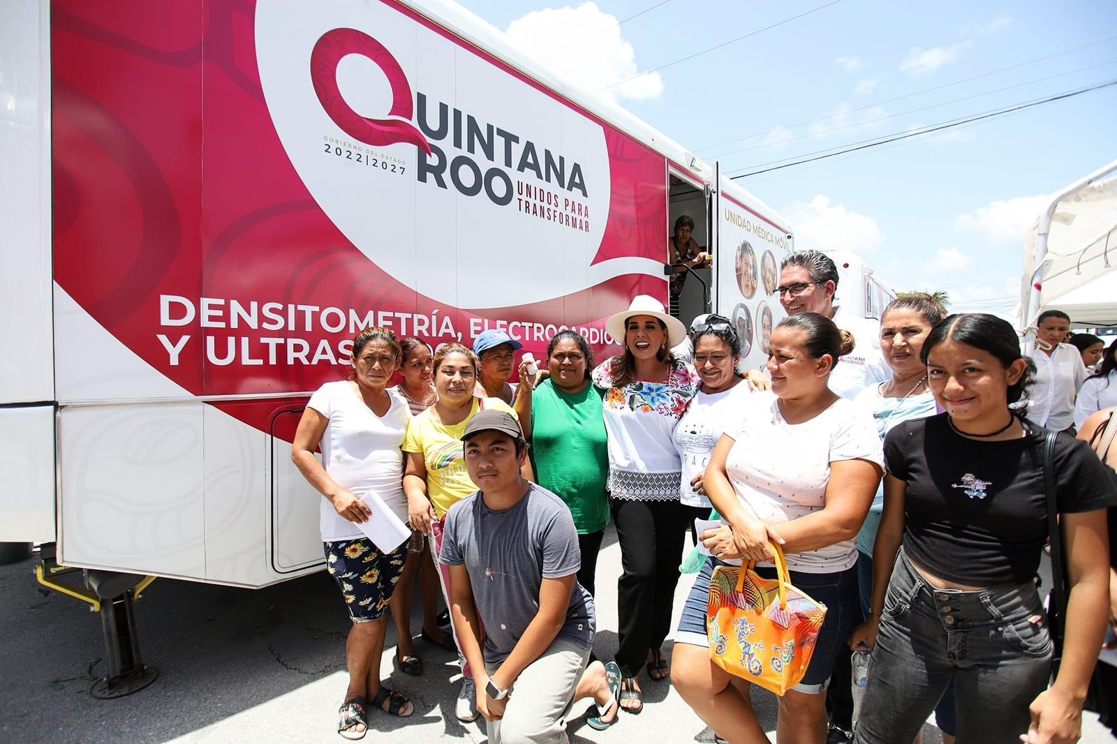 Lleva Mara Lezama servicios de salud a todos los rincones de Quintana Roo