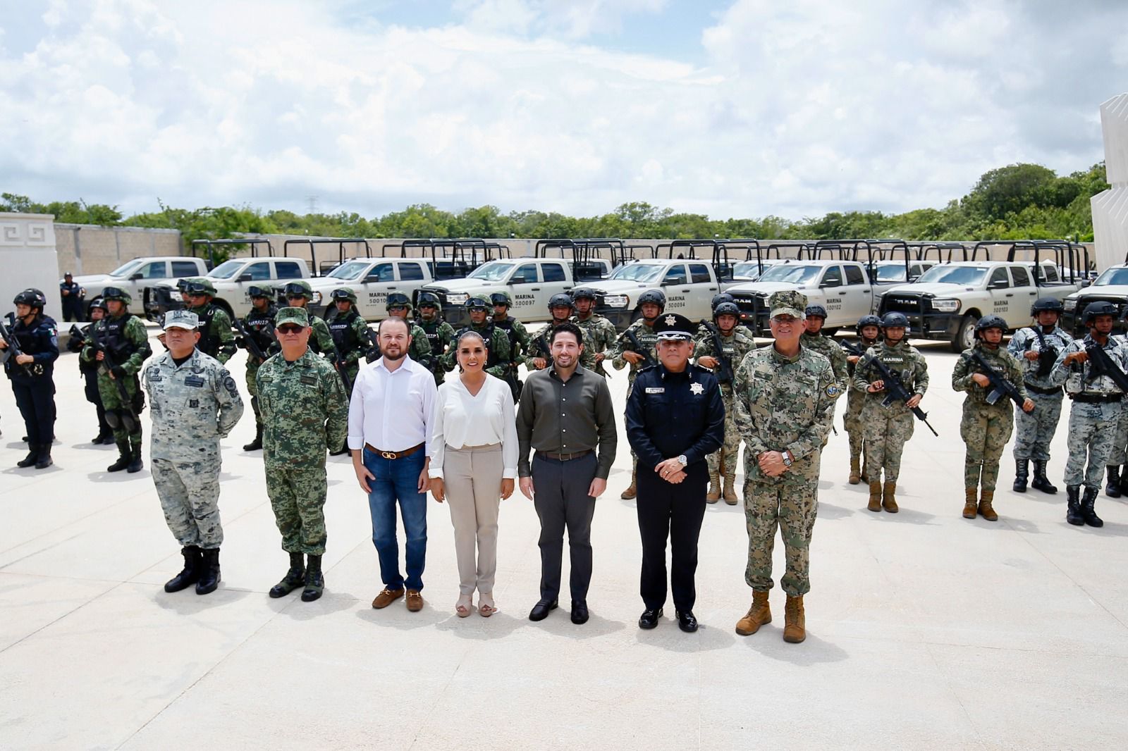 Fortalecimiento de la seguridad del pueblo quintanarroense, resultado del trabajo coordinado de los tres órdenes de gobierno: Renán Sánchez Tajonar.