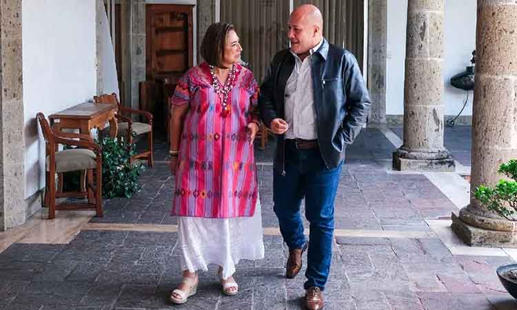 Xóchitl Gálvez suma a Enrique Alfaro al frente amplio por México