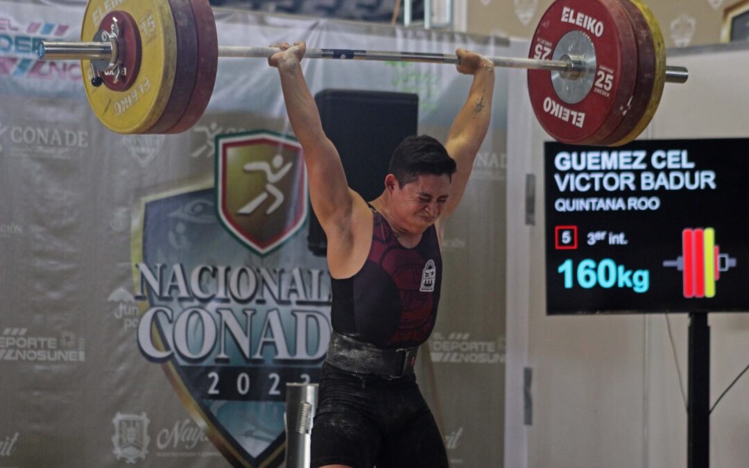 Convocan al pesista quintanarroense Víctor Güémez para los Juegos Panamericanos de Santiago 2023