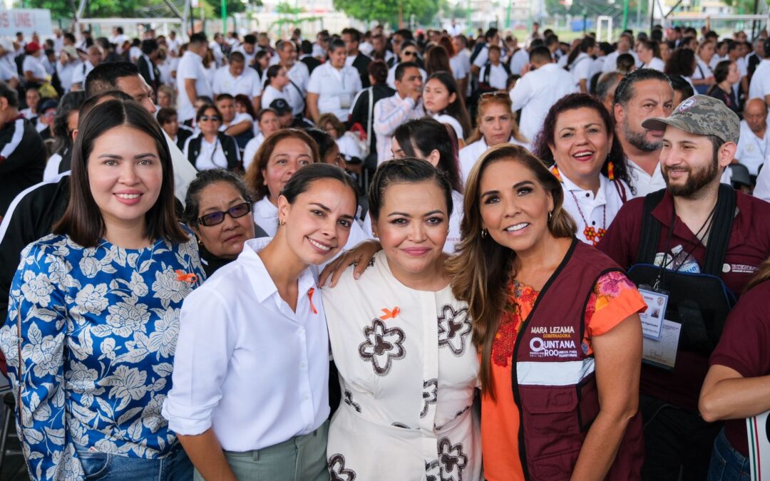 Mara Lezama inaugura los XXX Juegos Nacionales Deportivos, Culturales y Recreativos de la Secretaría de Bienestar