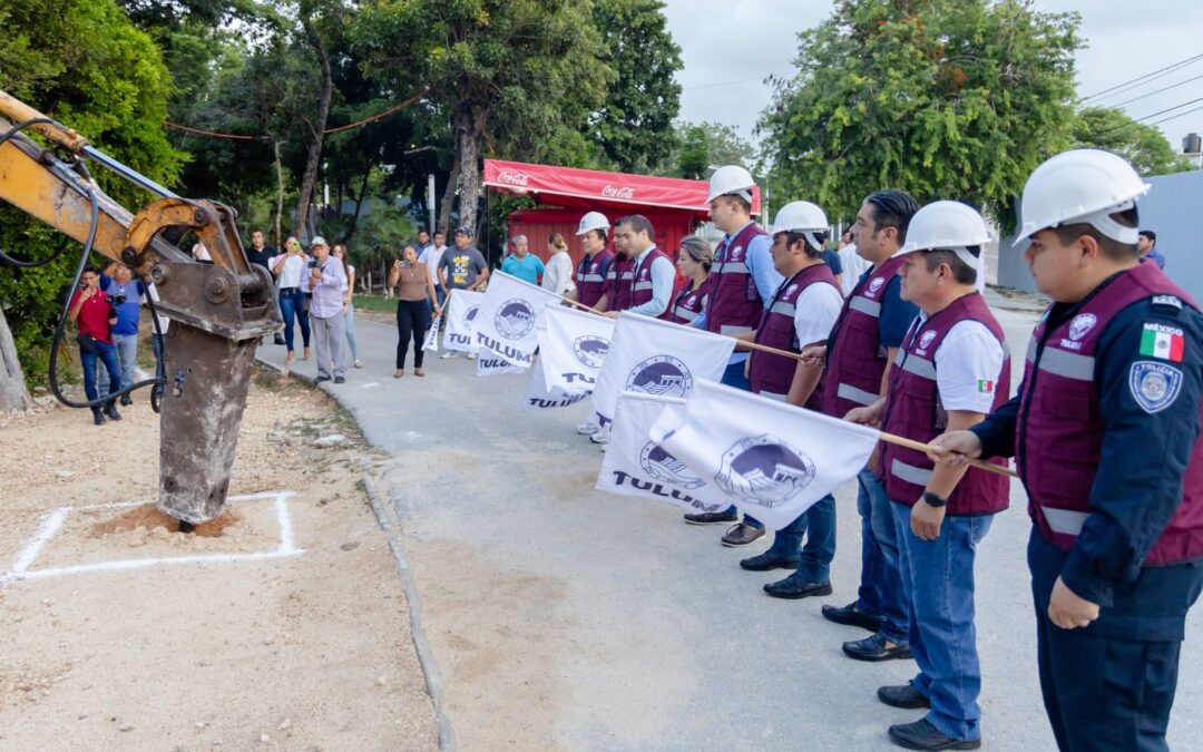 4T continúa en Tulum: Diego Castañón pone en marcha alumbrado y electrificación en la Unidad Deportiva