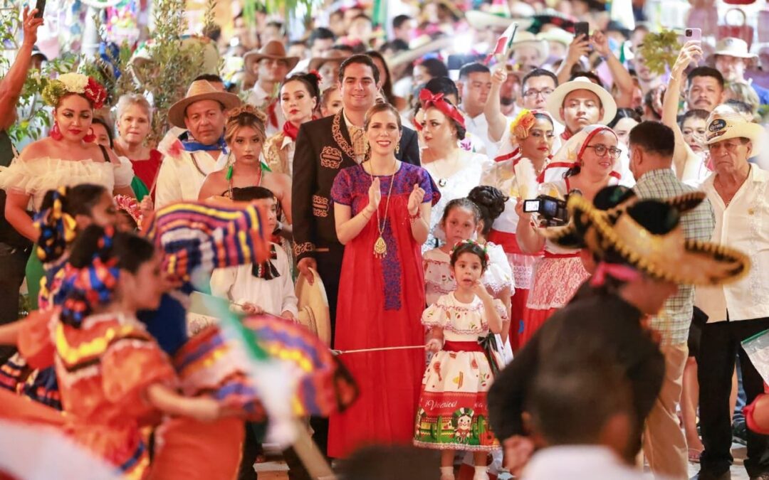 Atenea Gómez celebra Desfile Mexicano con familias isleñas y turistas