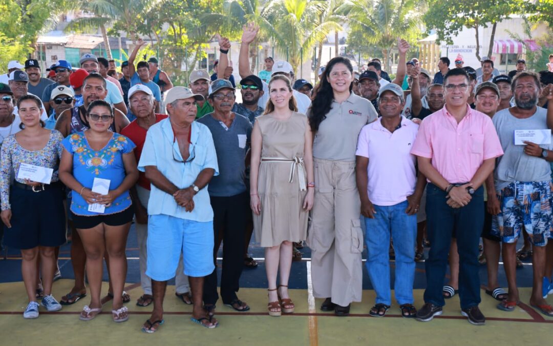 Atenea Gómez continúa dignificando la labor del personal de Servicios Públicos de Isla Mujeres