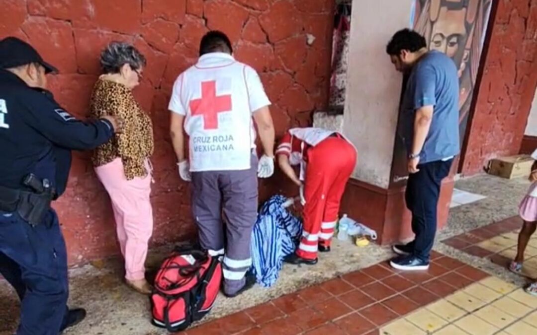 RESCATAN A UN ADULTO MAYOR QUE SE ENCONTRABA EN SITUACIÓN DE CALLE EN CHETUMAL