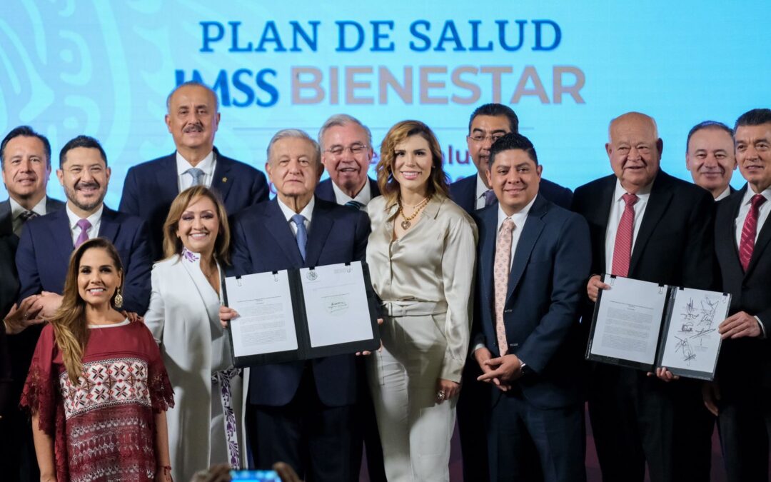 Mara Lezama firma el Acuerdo Nacional de la Federalización de los Servicios de Salud para Quintana Roo