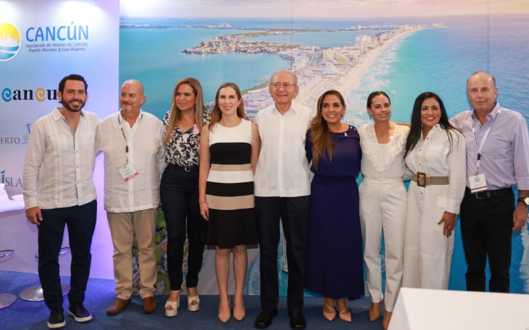 Isla Mujeres presente en la inauguración del Cancún Travel Mart 2023