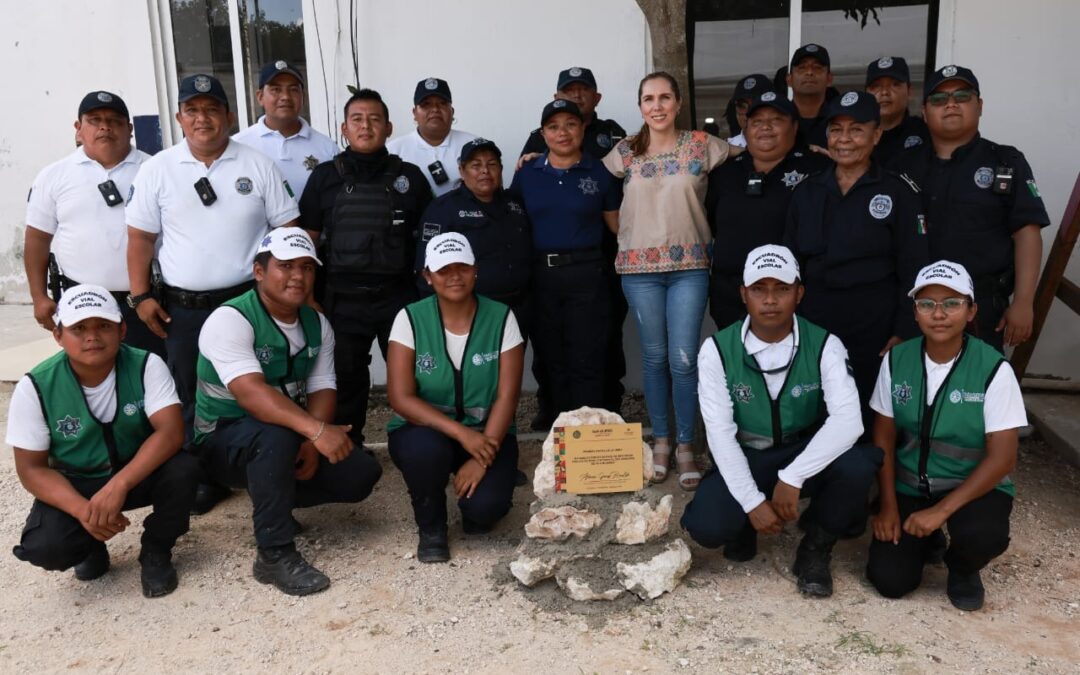 Con la rehabilitación del edificio de Seguridad Pública en la Zona Continental, Atenea Gómez continua dignificando la labor de los elementos policíacos